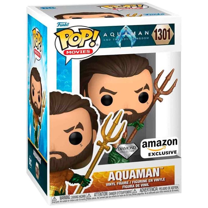 Figura POP DC Comics Aquaman and the Lost Kingdom - Aquaman Exclusive